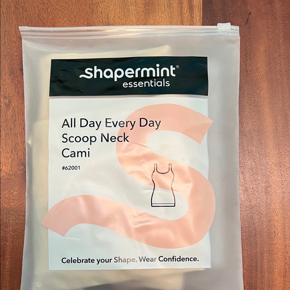 Shapermint “All Day Every Day” Scoop Neck Cami Sz XL - Nude - Picture 1 of 8
